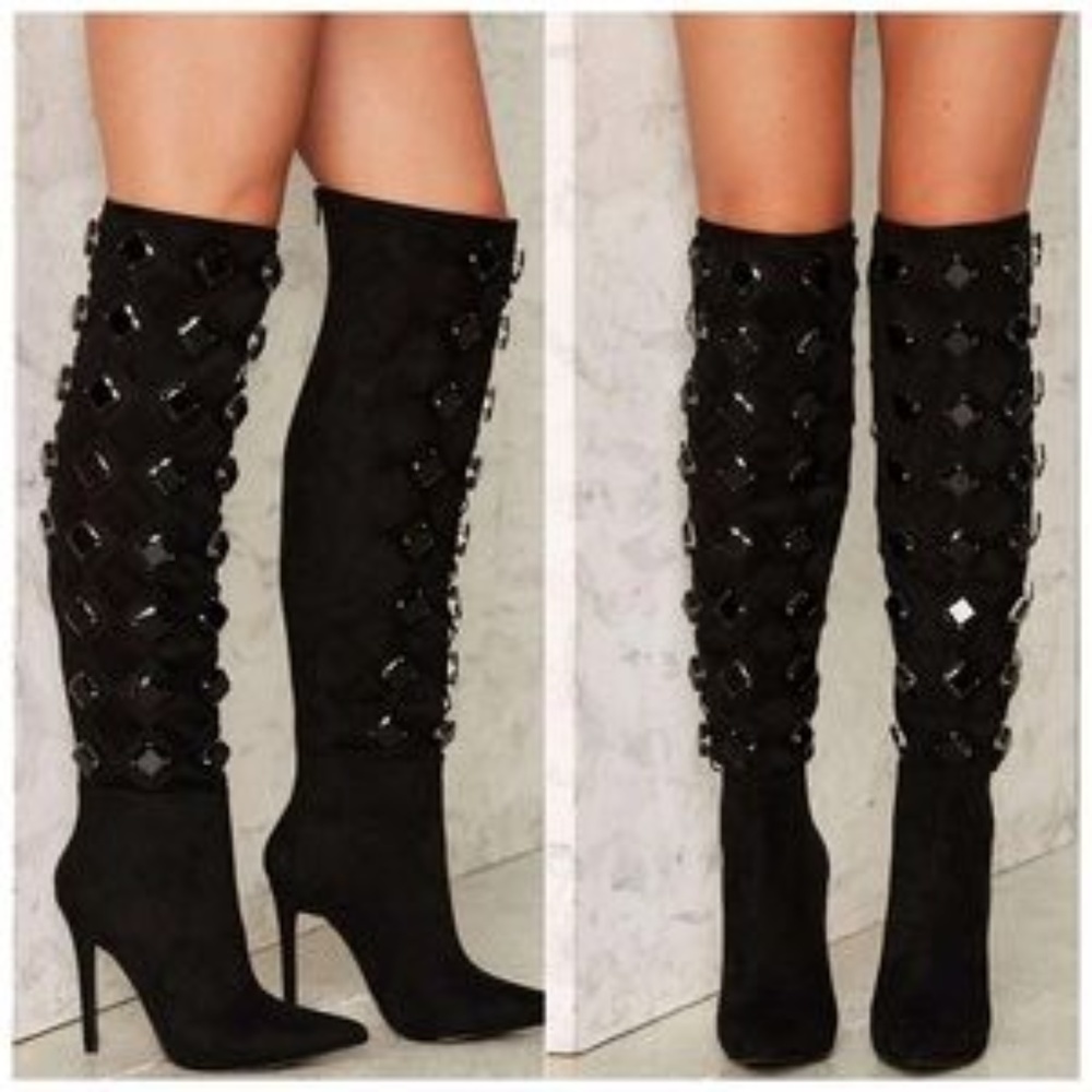 Privileged Roll It Jewel Boots
